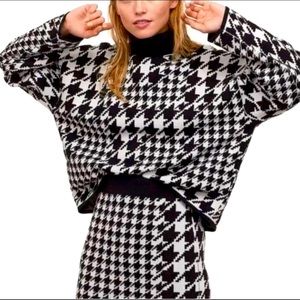 Houndstooth sweater set